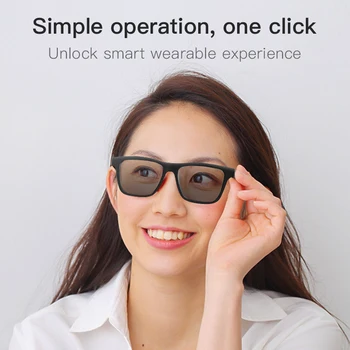 Youpin Mijia Youpin Gözlük Bluetooth Kulaklık Gözlük Kombinasyonu Müzik Dinlemek Çağrı Oyun Kulaklık Açık Spor Güneş Gözlüğü 5