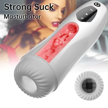 Horoz emmek makinesi erkekler için sorun çığlık masturbator otomatik teleskopik darbe iş makinesi erkekler için otomatik vajina seks erkekler için 3