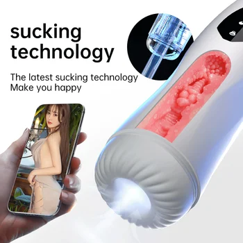 Horoz emmek makinesi erkekler için sorun çığlık masturbator otomatik teleskopik darbe iş makinesi erkekler için otomatik vajina seks erkekler için 4