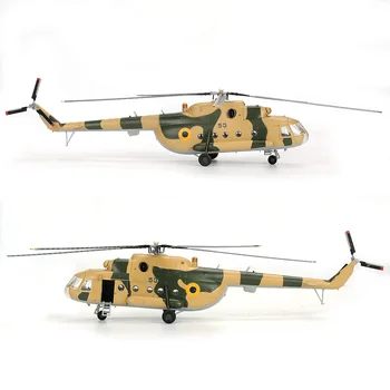 1: 72 Ukrayna Hava Kuvvetleri Mi-8 Hippo Helikopter 37043 Uçak Modeli Oyuncak Koleksiyonu için Çocuk Erkek Hediye