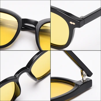 Peekaboo tr90 güneş gözlüğü erkekler polarize şeker renk moda renkli güneş gözlüğü kadınlar için kore tarzı uv400 sarı mavi yeşil 4