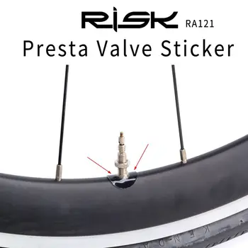 20 adet Dağ Yol Bisikleti Bisiklet Fransız Presta Vana Sticker Jant Koruma Gaz Hava Memesi Tutkal Ped Tüp Lastik Conta