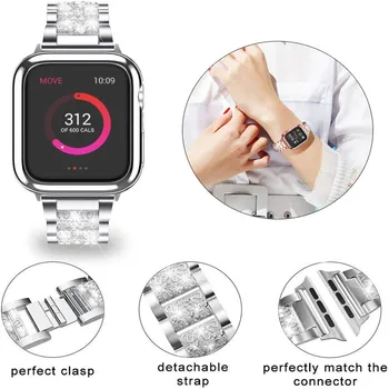 Metal kayış Apple ürünü İçin Ultra 49mm 8 7 45mm 41mm paslanmaz çelik akıllı saat bileklik iwatch İçin 6 5 4 3 SE 44mm 42mm 40mm