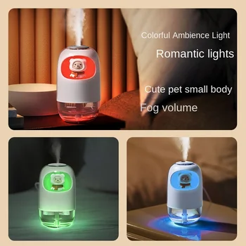 Mini Taşınabilir Hava Nemlendirici Aromaterapi 150ML Ev Araba USB Sisleyici Mist Maker ile LED Gece Lambası uçucu yağ Difüzörü 0