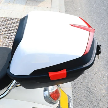 Motosiklet gövde büyük genel tarzı büyük kapasiteli elektrikli araç motosiklet gövde ekstra büyük kalın arka kutu