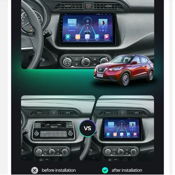 JUSTNAVI Android 10.0 IPS Araba Radyo Nissan Kicks 2017-2021 İçin 9 inç Carplay Multimedya Video Oynatıcı Araba Stereo Kafa Ünitesi DSP 5