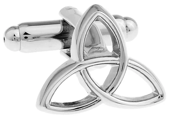 Erkekler Hediye Tasarımcı kol Düğmeleri Toptan ve perakende Gümüş renk Bakır malzeme moda iş tasarımı