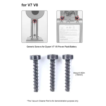 Evrensel Vidalar Dyson V6 V7 V8 V10 V11 Elektrikli Süpürge Güç Paketi / Pil SV09 SV10 SV11 SV12 SV14