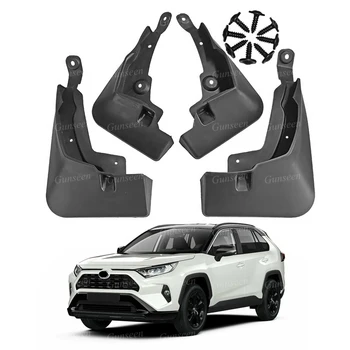 Toyota RAV 4 için XA50 Çamurluklar Araba Aksesuarları Koruyucu Ön Arka Çamur Flep sürtme plakası Guard Sıçrama Styling 2020 2021 2022