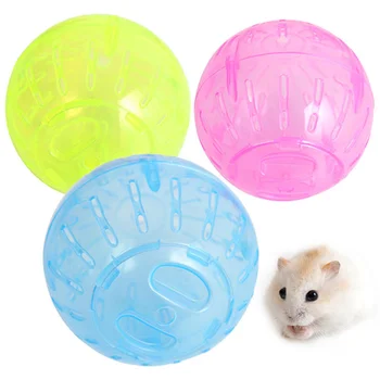 10 CM Plastik Açık Spor Topu Topraklayıcı Sıçan Küçük Pet Kemirgen Fareler Koşu Topu Oyuncak Hamster Gerbil Sıçan Egzersiz Topları Oyun oyuncaklar