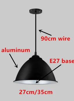 Iskandinav kapalı LED kolye aydınlatma armatürü Modern Yuvarlak süspansiyon Asılı Lamba Alüminyum armatür mutfak ışıkları Ev Deco Lampara 0