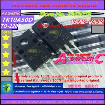 Aoweziic 100 % yeni ithal orijinal TK10A50D K10A50D 10A 500V TK13A65D K13A65D 13A 650V TO - 220F N kanallı MOSFET 0