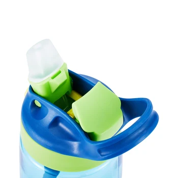Su Şişeleri Saman Sızdırmaz Spor Seyahat Açık Katlanabilir Kapak İçme Taşınabilir Çocuk plastik bardaklar