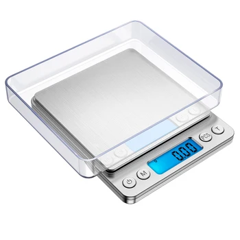 500/0.01 g LCD Taşınabilir Mini Elektronik Dijital Terazi Cep Vaka Posta Mutfak Takı Ağırlık Denge Ölçeği