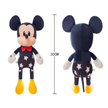 30 CM Disney Kawaii Mickey Mouse Minnie Peluş Oyuncaklar Karikatür Hayvanlar Dolması Doll Anime Çocuk Yılbaşı Hediyeleri