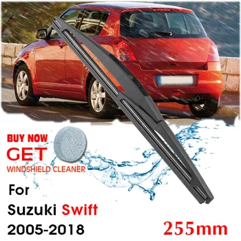 Araba sileceği Bıçak Arka Arka Cam Ön Cam silecekleri Suzuki Swift Hatchback 255 mm 2005-2018 Oto Aksesuarları 2
