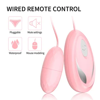 Güçlü Titreşimli Yumurta 10 Hız Klitoris Stimülatörü G-Spot Vajinal Masaj Bullet Vibratör Seks Oyuncakları Kadınlar için 2