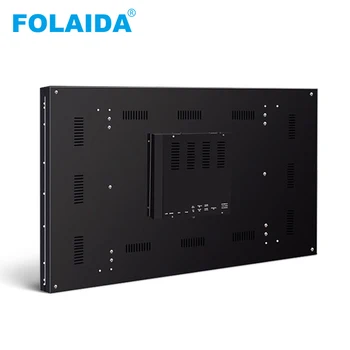 FOLAIDA 4 K TV 55 inç 3.5 mm LG Çerçeve LCD Video Duvar Reklam displayers LCD monitör TV duvar