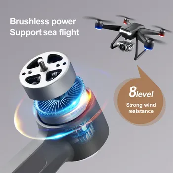 Yeni F11 PRO GPS RC Drone İle 4K HD Çift Kamera Profesyonel WİFİ FPV Hava Fotoğrafçılığı fırçasız motor Quadcopter Oyuncaklar Drones
