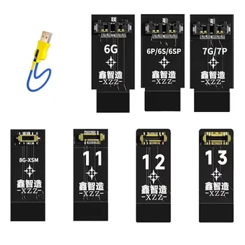 Iphone 6G - 13 Pro Max Onarım Testi Güç Önyükleme Kablosu Konektörü Akü Terminali Toka Qianli İPower Kaynak Adaptörü Değiştirin 1
