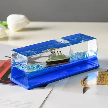 Gemi Modeli Dekor Asla Batmayan Yolcu Gemisi Süs masa dekoru Batmayan Yolcu Gemisi Buzdağı oyuncak masalar Parti Süslemeleri