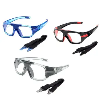 Spor gözlükler Basketbol Futbol Koruyucu Göz Koruyucu Gözlük Optik Çerçeve Çıkarılabilir Ayna Bacaklar Miyopi