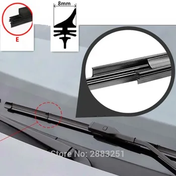 Ücretsiz kargo araba ön cam sileceği Bıçak Eklemek Kauçuk şerit (Dolum) FORD FOCUS 2 için 3 MK2 MK4 FİESTA RANGER araba aksesuarları