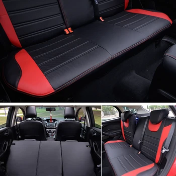 AutoDecorun PU deri koltuk kılıfları için Özel Fit Audi Q5 Araba klozet kapağı Aksesuarları Styling Oto Koltukları Destekler Yastık Kapakları 3