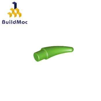 BuildMOC Klasik Marka 53451 Diken / Pençe / Boynuz Küçük Yapı Taşları Parçaları DIY Eğitici Klasik Markalar hediye Oyuncaklar