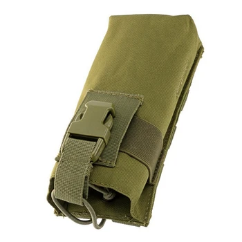 Askeri Molle sistemi su şişe çantası 600D naylon taktik savaş su ısıtıcısı çantası yürüyüş avcılık su şişesi çantası taşıma çantası