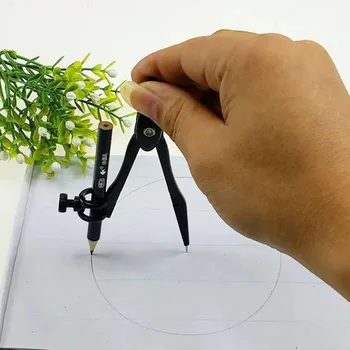 3 Adet Set Ayarlanabilir Metal Pusulalar Kalemtıraş İle Değiştirin Kalem Ofis Okul Öğrenci Sınavı Çizim Sanat Tasarım Çizim