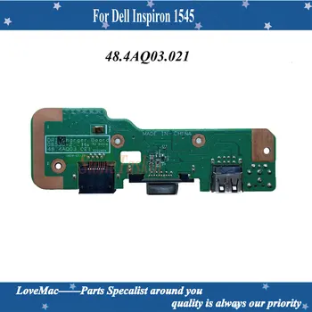 Yüksek kaliteli orijinal 48. 4AQ03. 021 Dell Inspiron 1545 İÇİN şarj kurulu DC jack kurulu LAN kartı VGA kurulu 3