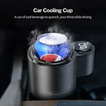Deelife Araba Isıtma Soğutma Fincan İçecek Kahve İsıtıcı Otomatik İçecek Soğuk ve Sıcak Kupa